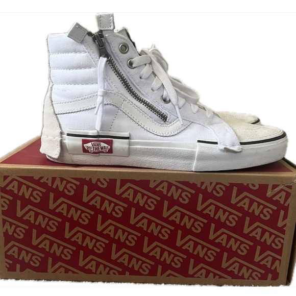 Size 8: VANS Sk8-Hi Reissue Checkerboard - Picture 5 of 8